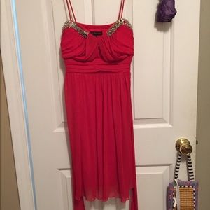 Red dress